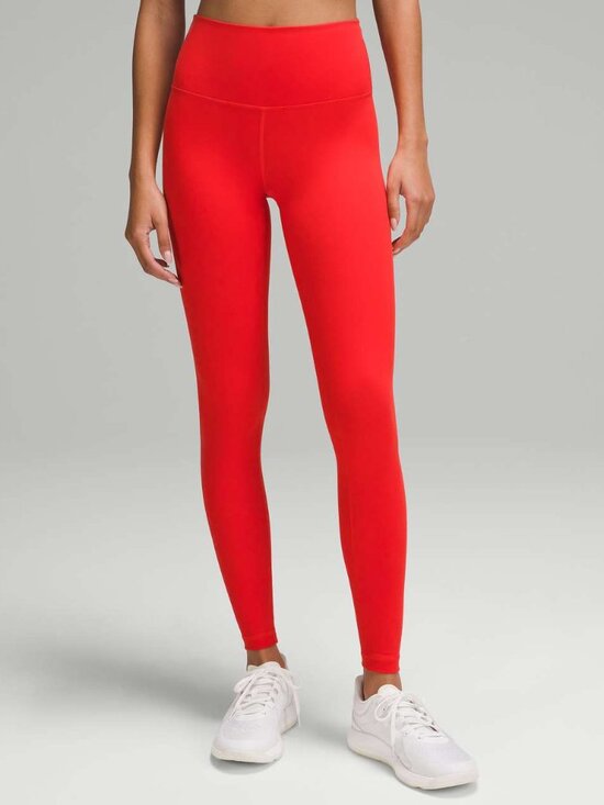 lululemon athletica Pants - Lululemon Wunder Train High-Rise Tight 28" Hot Heat Size 2 W5EOLS